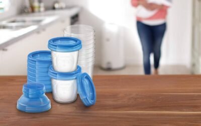 Melhores potes para leite materno: review potes e tampas para armazenamento de leite materno Philips AVENT SCF618/10