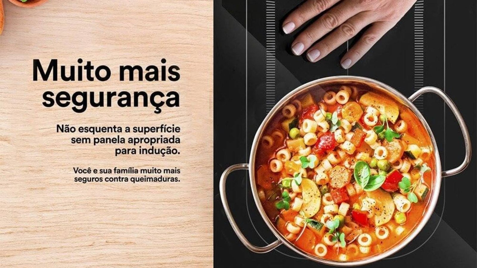 Cooktop de Indução Freezone Quatro Bocas